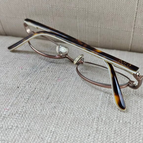 Ralph Lauren Youth Glasses/Eyeglasses Frame Gold/Brown Tone PREP305 43[]16 125 - Picture 4 of 12